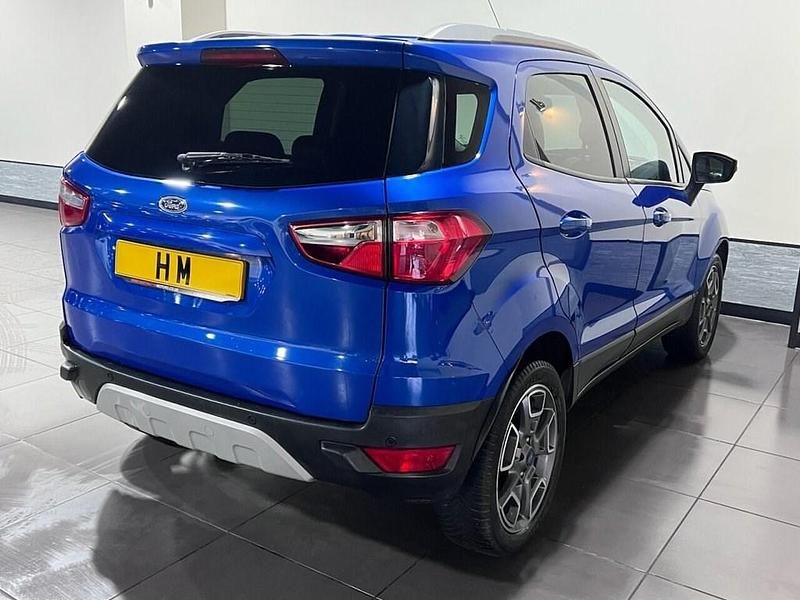 Used Ford Ecosport Titanium 95 HP (69 kW) 2016 Blue SUV
