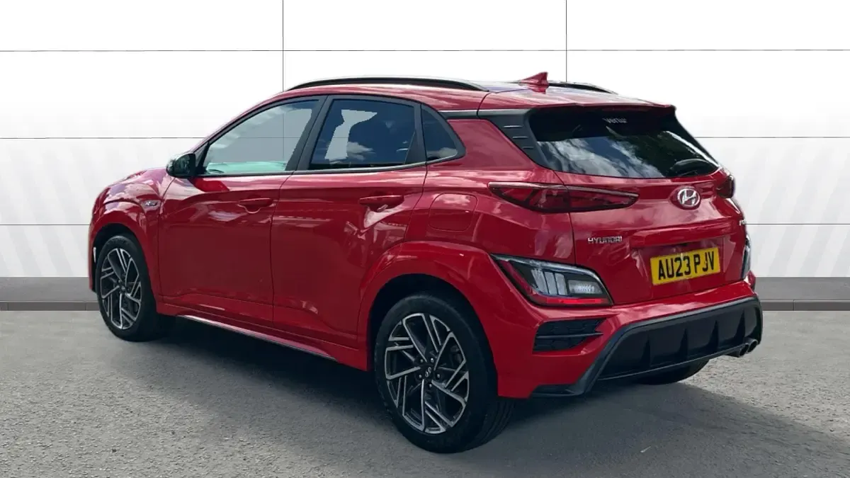 Used Hyundai Kona N Line 120 HP (88 kW) 2023 Red SUV