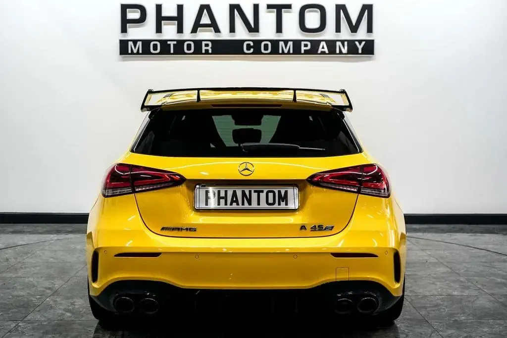 Used Mercedes A45 AMG AMG 421 HP (309 kW) 2020 Yellow Hatchback