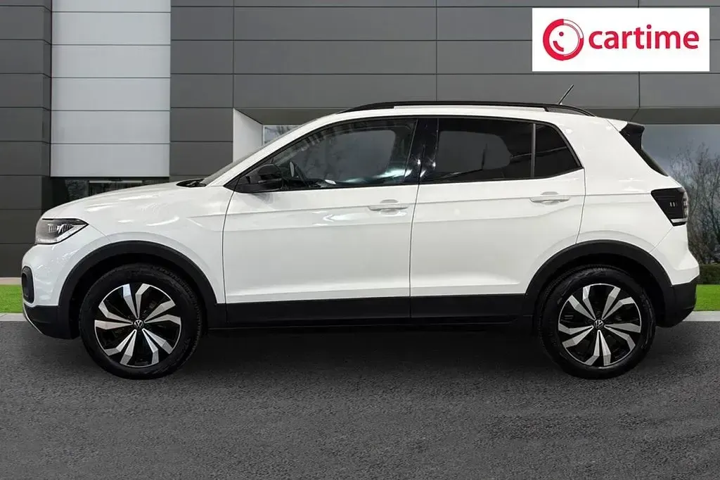 Used VW T-Cross Black Edition 115 HP (84 kW) 2024 White SUV