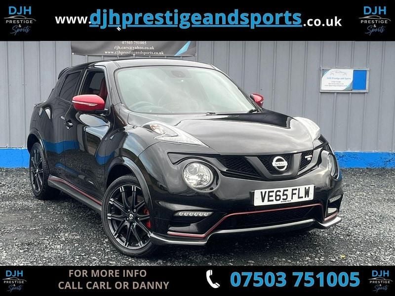 Black Used 2015 Nissan Juke Nismo RS SUV | £8,688 (Expensive) - Image 1/4