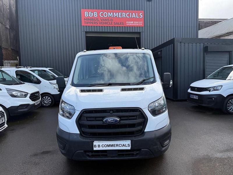Used Ford Transit 130 HP (95 kW) 2021 White Cabriolet