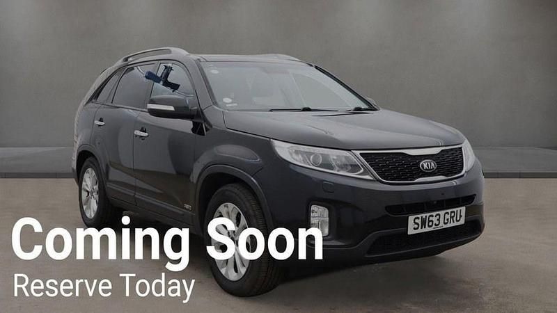 Black Used 2013 Kia Sorento 3 SUV | £6,995 (A bit pricey) - Image 1/4