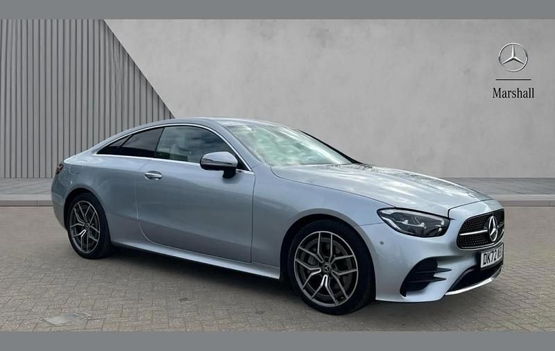 Used Mercedes E300 AMG Line Premium 254 HP (186 kW) 2022 Silver Coupe