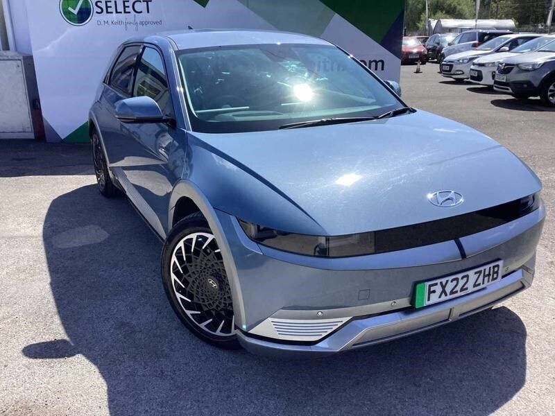 Meta blue Used 2022 Hyundai Ioniq 5 Ultimate SUV | £20,250 (Fair price) - Image 1/4