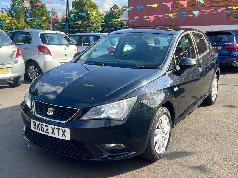 Black Used 2012 Seat Ibiza SE Hatchback | £3,795 (Fair price) - Image 1/4