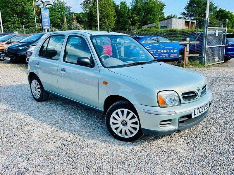 Green Used 2003 Nissan Micra S Hatchback | £2,795 (A bit pricey) - Image 1/4