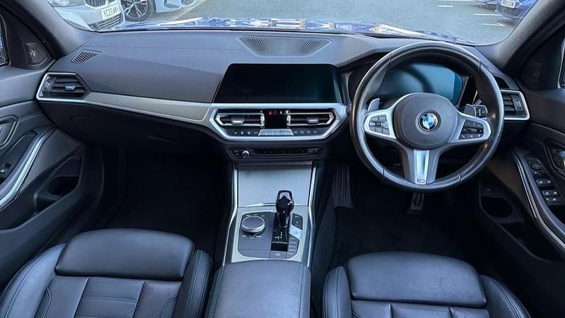 Used BMW 330 M Sport 254 HP (186 kW) 2019 Blue Estate