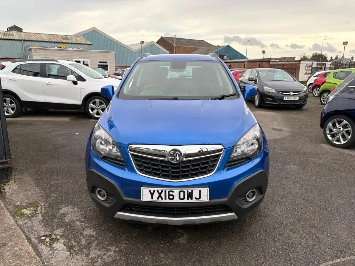 Used Vauxhall Mokka 115 HP (84 kW) 2016 Blue SUV