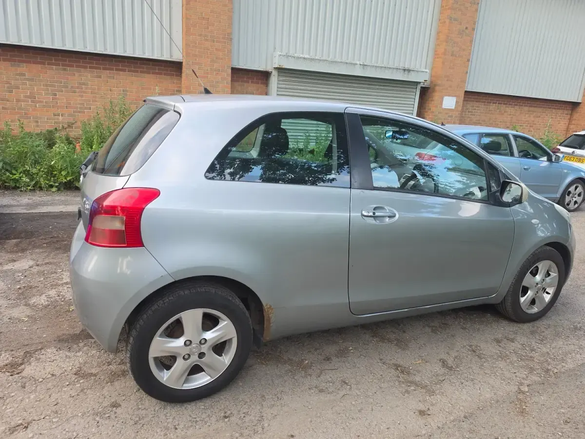 Used Toyota Yaris 2008 Silver Hatchback