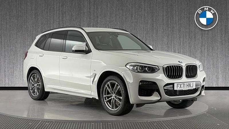 White Used 2021 BMW X3 M Sport SUV | £26,999 (Super price) - Image 1/3
