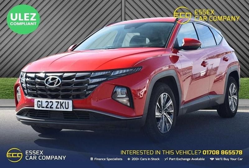 Red Used 2022 Hyundai Tucson SE SUV | £15,670 (Good price) - Image 1/4