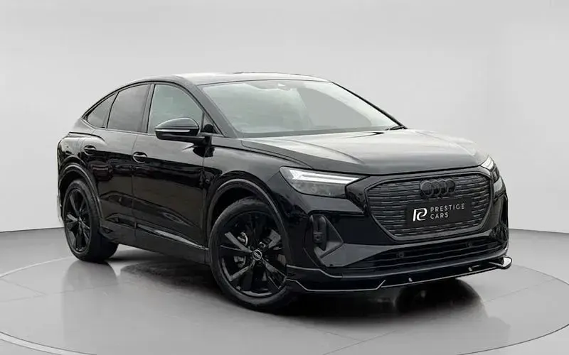 Used Audi Q4 Sportback e-tron S-Line 150 kW (204 HP) 2022 Black SUV