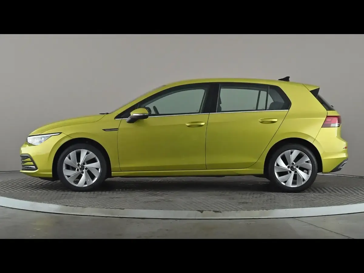 Used VW Golf VII Style 2021 Yellow Hatchback