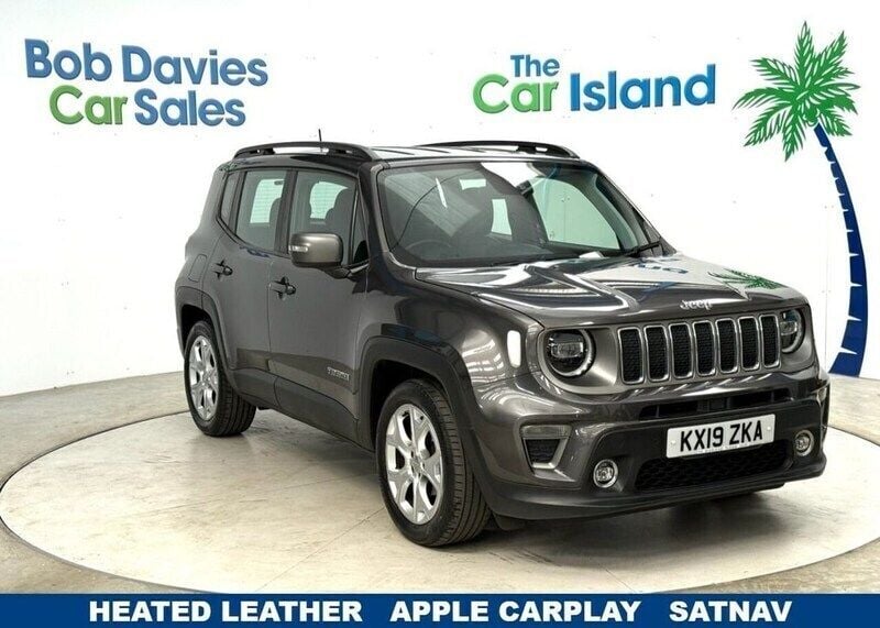 Grey Used 2019 Jeep Renegade Limited SUV | £11,000 (Fair price) - Image 1/4