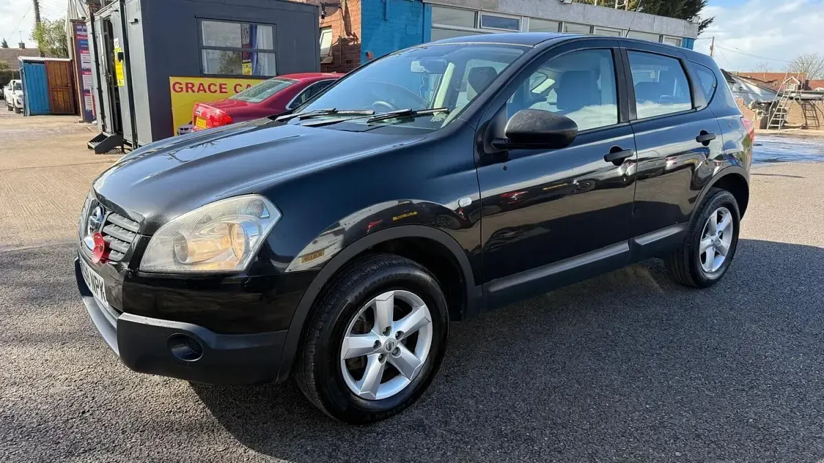Used Nissan Qashqai Visia 110 HP (80 kW) 2008 Black SUV