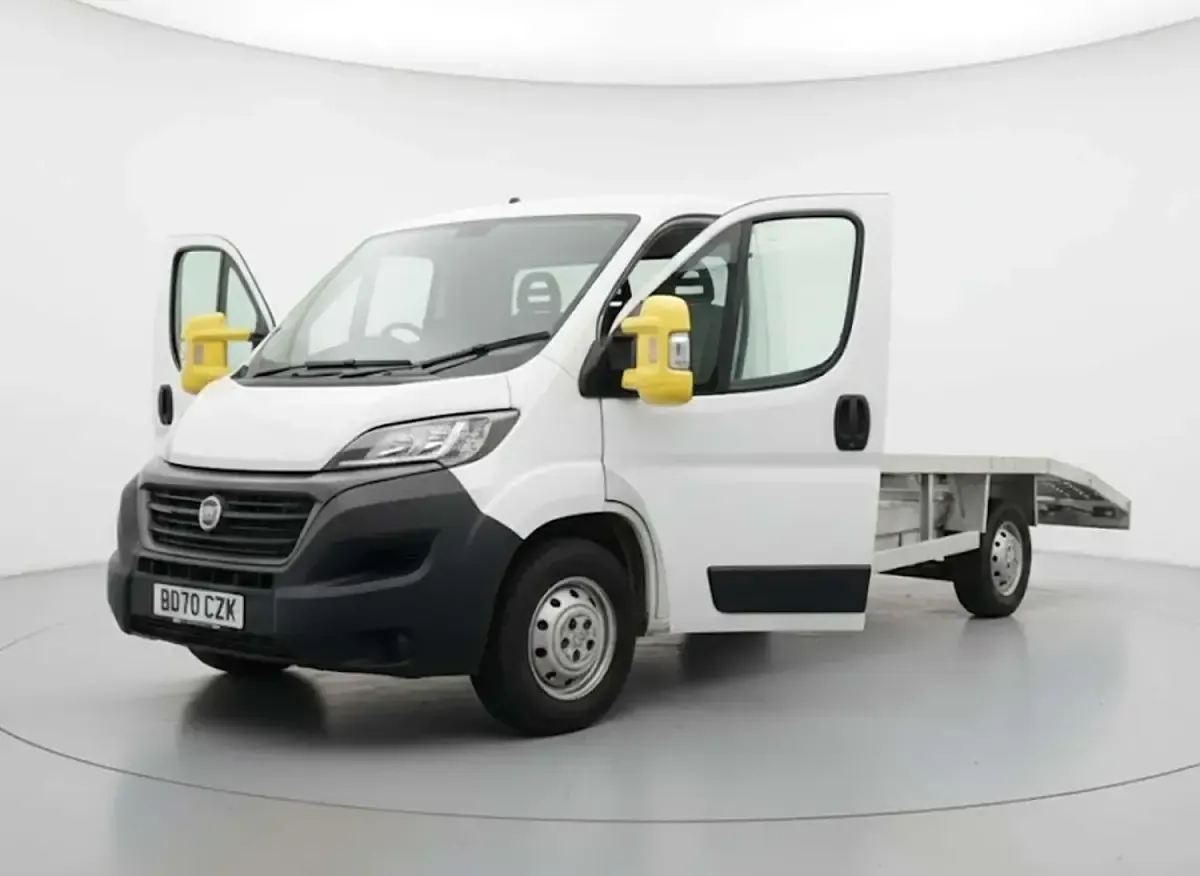 Used Fiat Ducato 140 HP (102 kW) 2020 White Van