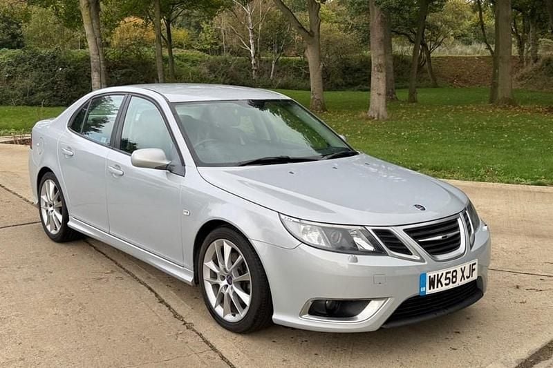 Silver Used 2008 Saab 9-3 Aero Sedan | £4,995 (Fair price) - Image 1/1