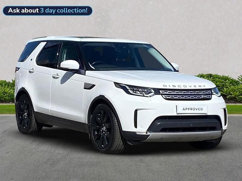 White Used 2018 Land Rover Discovery 5 HSE Luxury SUV | £31,561 (Fair price) - Image 1/4