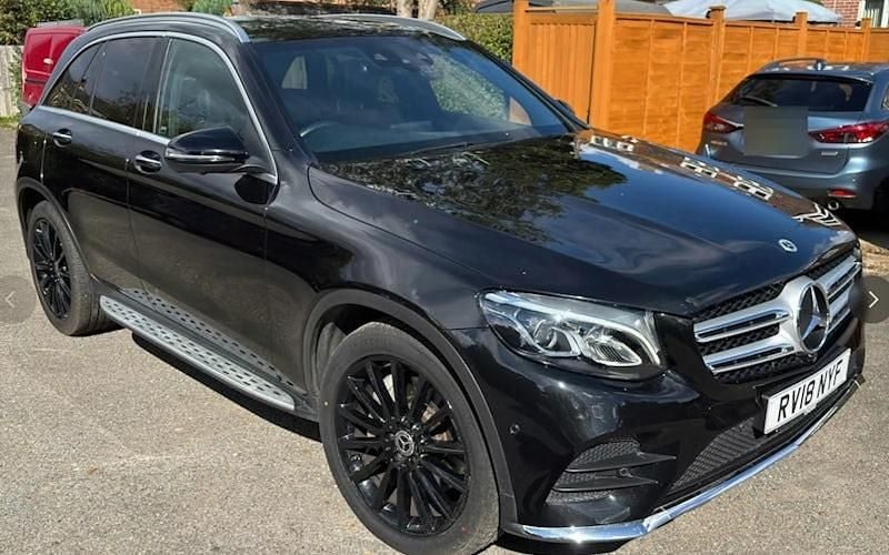 Black Used 2018 Mercedes GLC220 AMG Line Premium Estate | £21,399 (Fair price) - Image 1/1