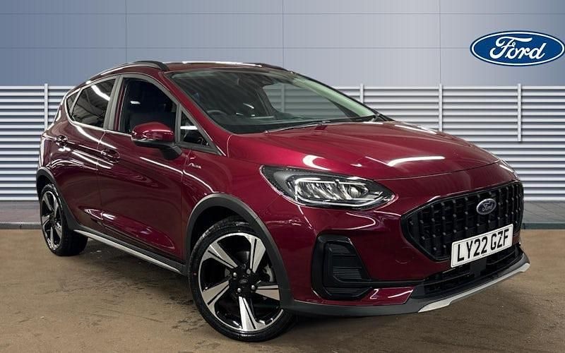 Red Used 2022 Ford Fiesta Active Hatchback | £15,500 - Image 1/4
