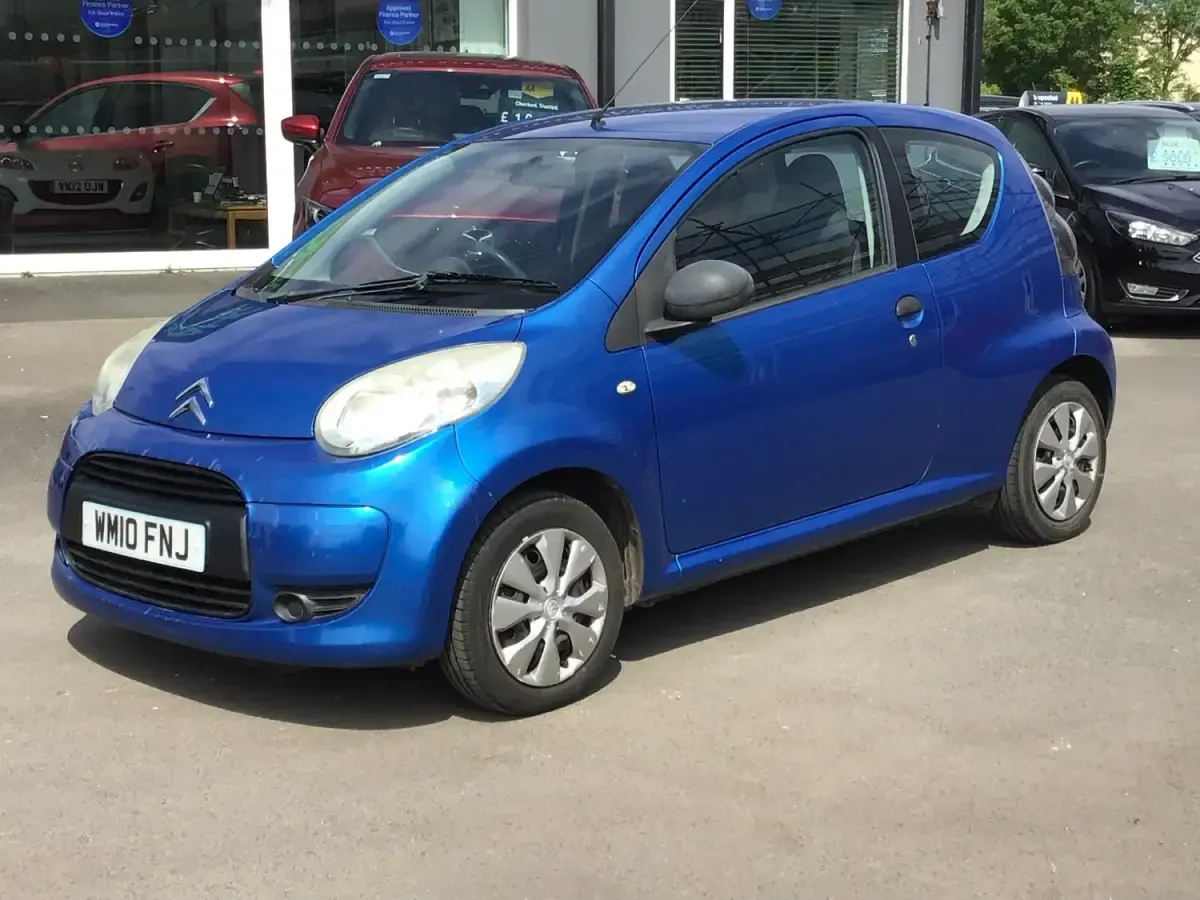 Używany Citroën C1 68 KM (50 kW) 2010 Niebieski Hatchback
