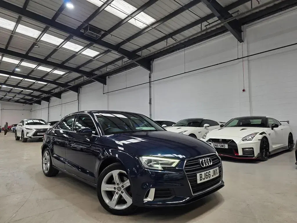 Used Audi A3 Sport 150 HP (110 kW) 2016 Blue Sedan