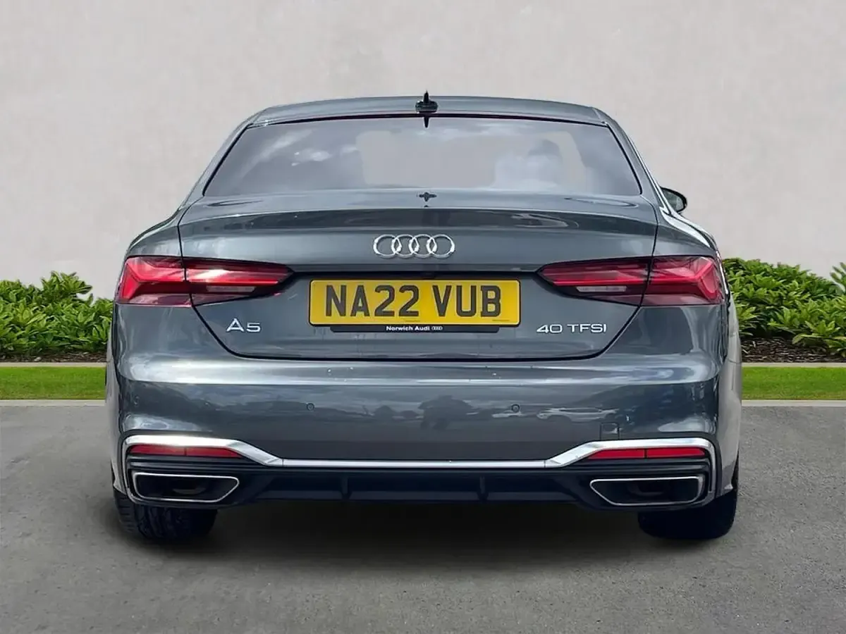 Used Audi A5 S-Line 204 HP (150 kW) 2022 Grey Coupe