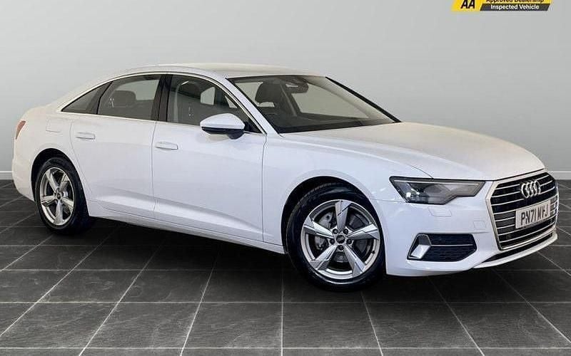White Used 2021 Audi A6 Sport Sedan | £18,295 (Good price) - Image 1/2
