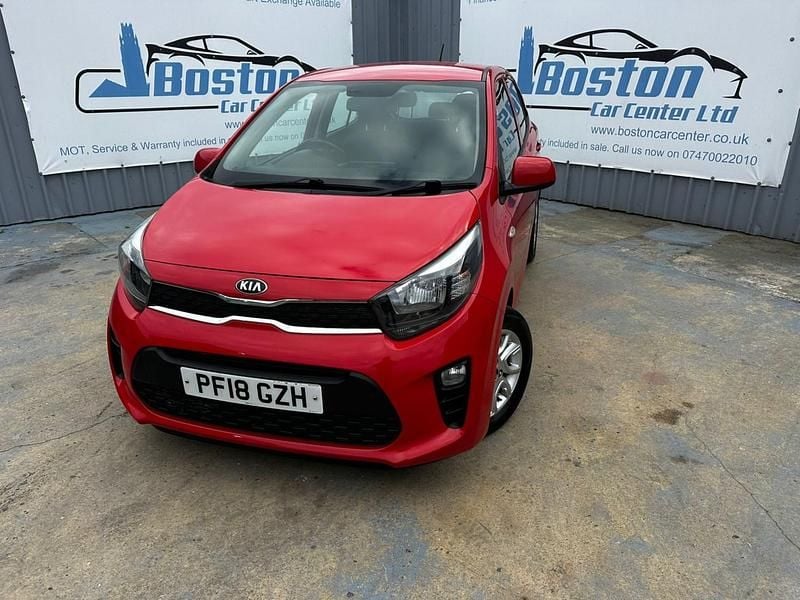 Used Kia Picanto 83 HP (61 kW) 2018 Red Hatchback
