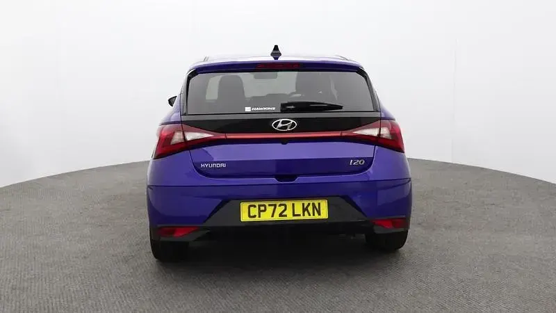 Used Hyundai i20 Premium 100 HP (73 kW) 2023 Blue Hatchback