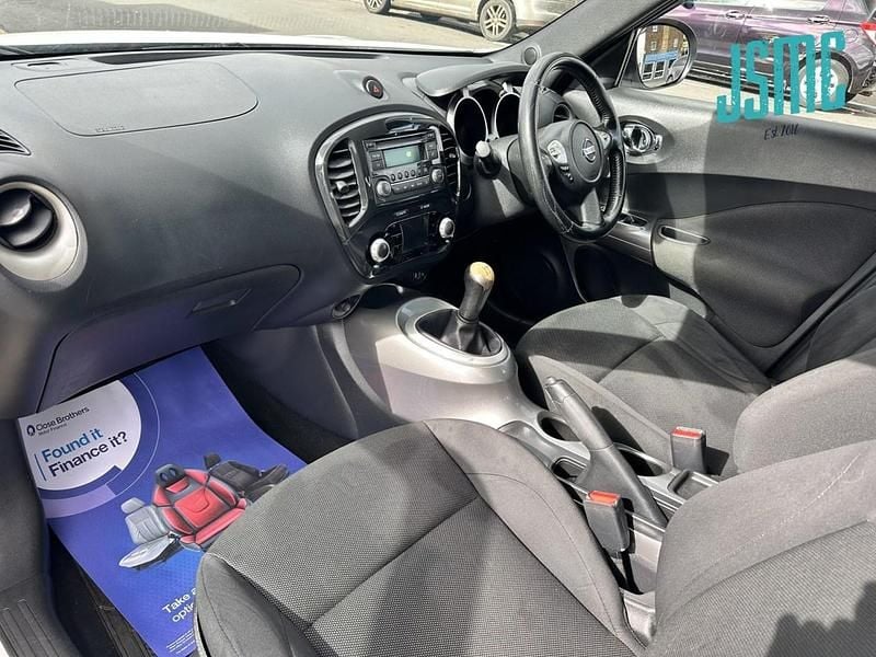 Used Nissan Juke Acenta 115 HP (84 kW) 2011 White SUV