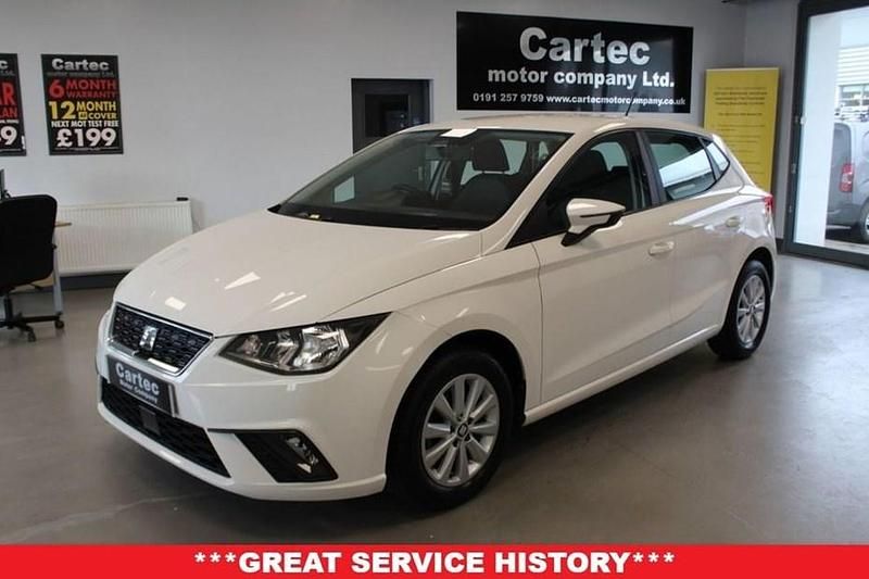 White Used 2018 Seat Ibiza SE Technology Hatchback | £10,289 (Fair price) - Image 1/1