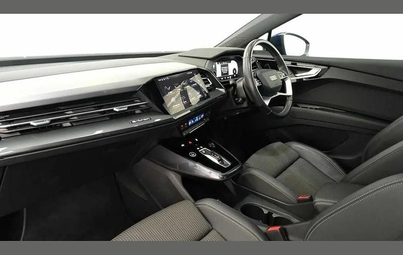 Used Audi Q4 e-tron S-Line 150 kW (204 HP) 2023 Blue SUV