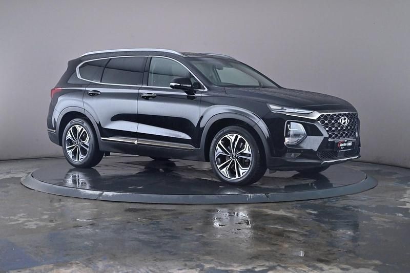 Black Used 2019 Hyundai Santa Fe Premium SE SUV | £23,995 (Fair price) - Image 1/4