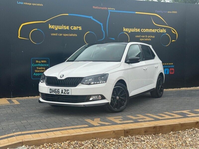 White Used 2017 Skoda Fabia Monte Carlo Hatchback | £9,290 (Fair price) - Image 1/3