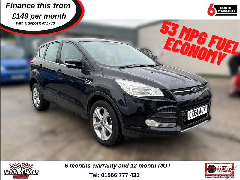 Used Ford Kuga Zetec 2014 Black SUV