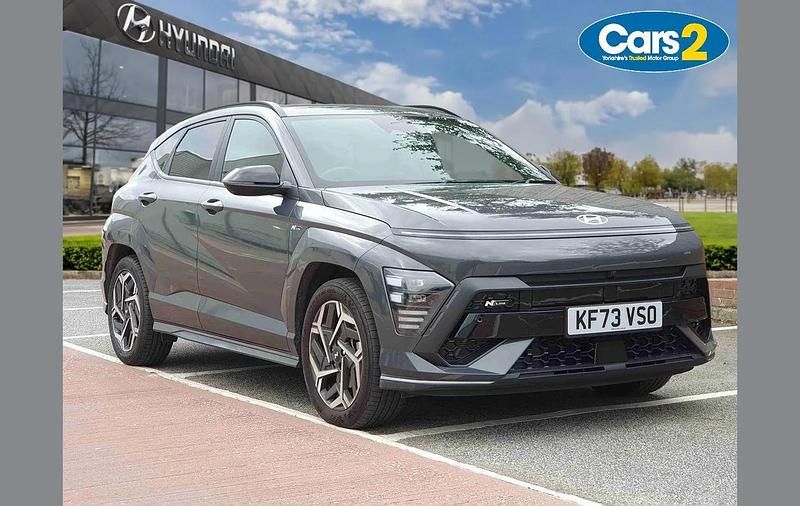Grey Used 2023 Hyundai Kona N Line SUV | £23,990 (Fair price) - Image 1/4