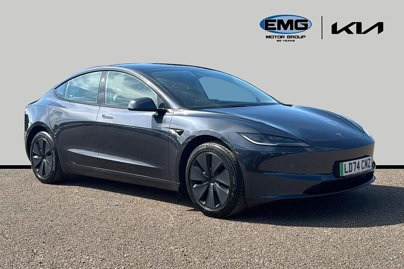 Grey Used 2024 Tesla Model 3 Long Range AWD Sedan | £37,595 - Image 1/3