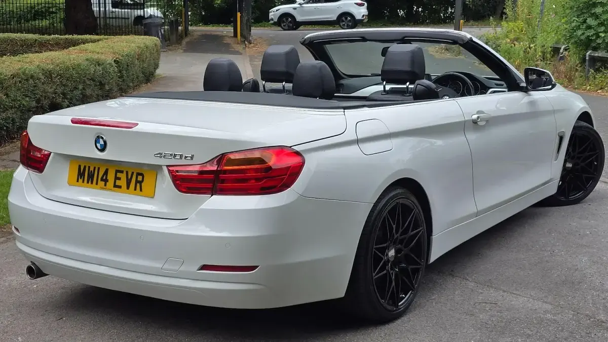Used BMW 420 Cabriolet Comfort Edition 2014 White Cabriolet