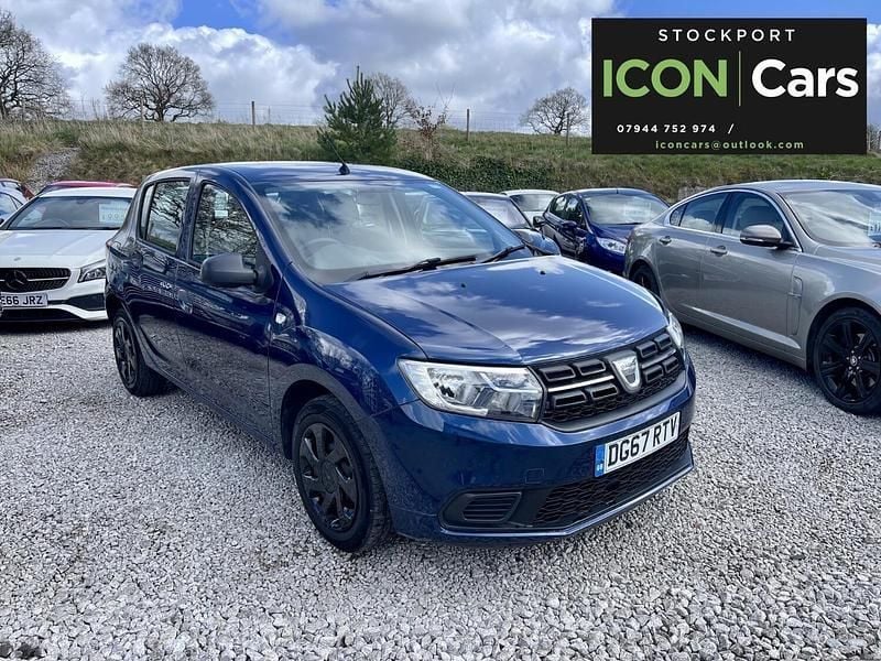 Blue Used 2017 Dacia Sandero Ambiance Hatchback | £4,495 (Good price) - Image 1/4