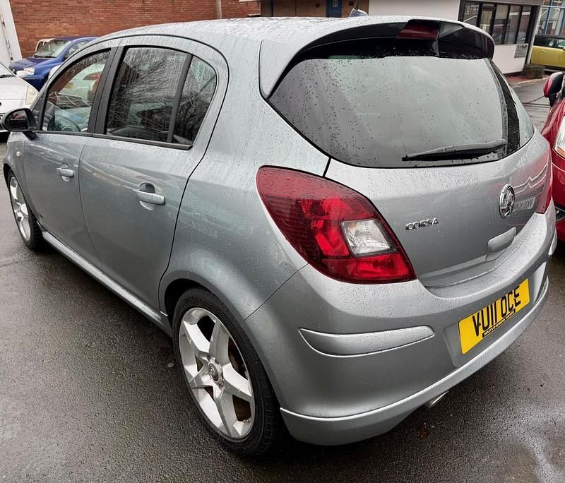 Used Vauxhall Corsa SRi 2011 Silver Hatchback