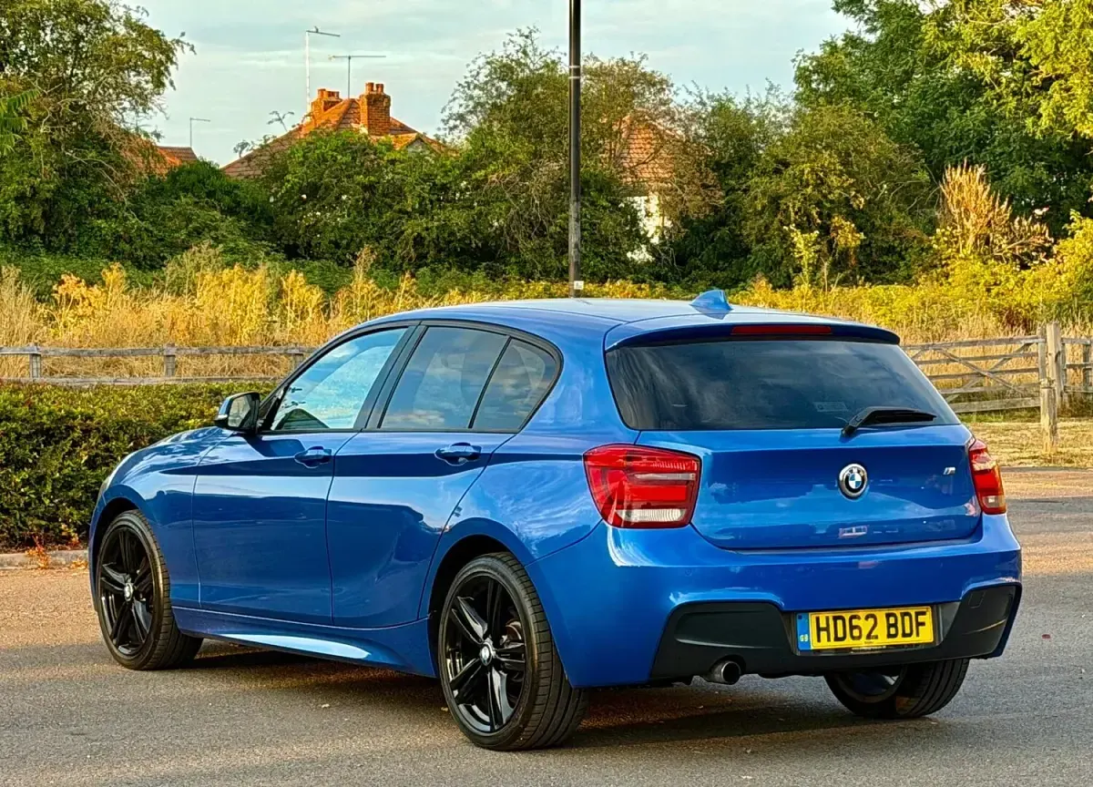 Used BMW 118 M Sport 2012 Blue Hatchback