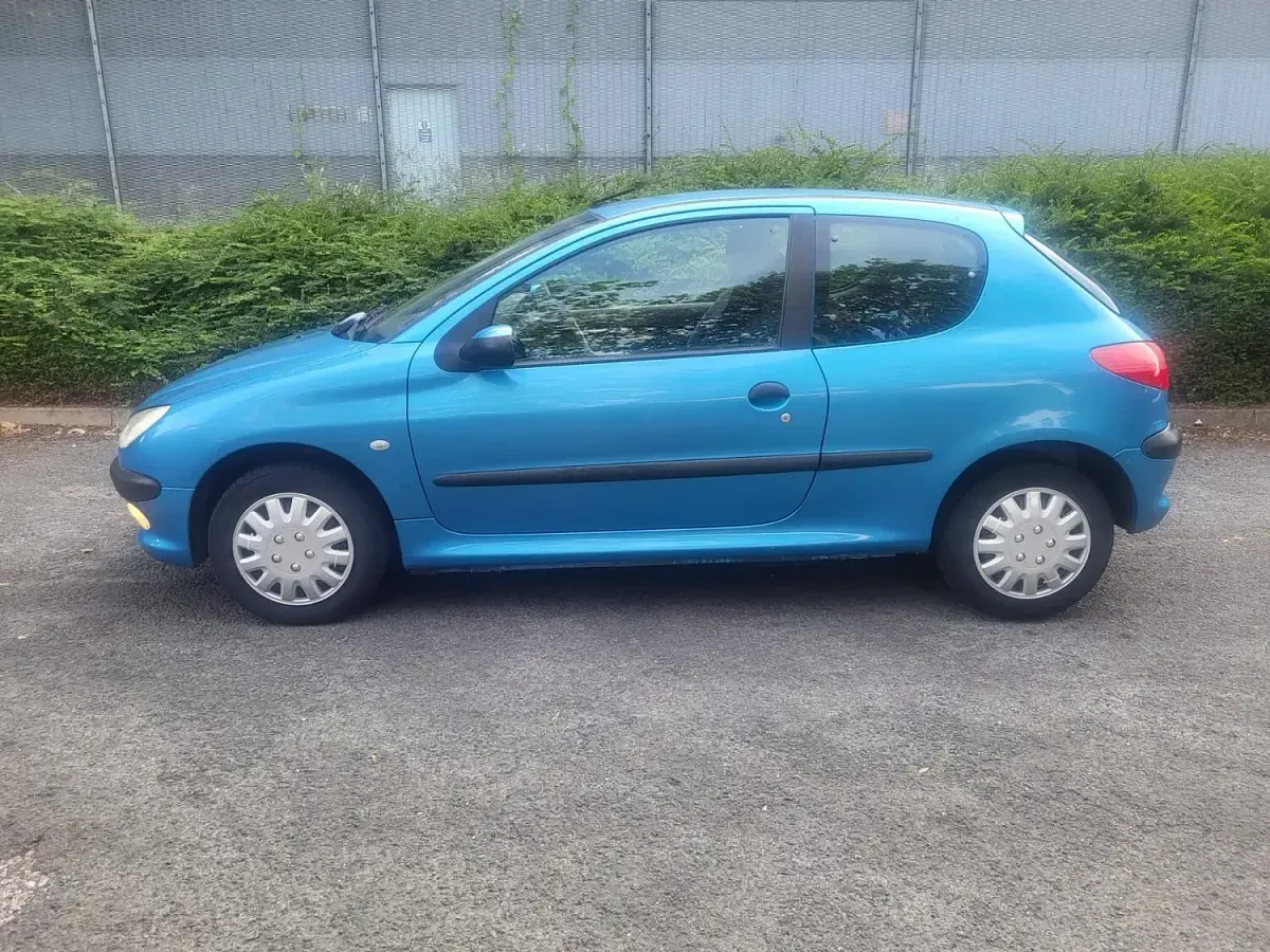 Used Peugeot 206 68 HP (50 kW) 2002 Blue Hatchback