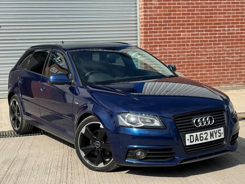 Used Audi A3 Black Edition 2012 Blue Hatchback