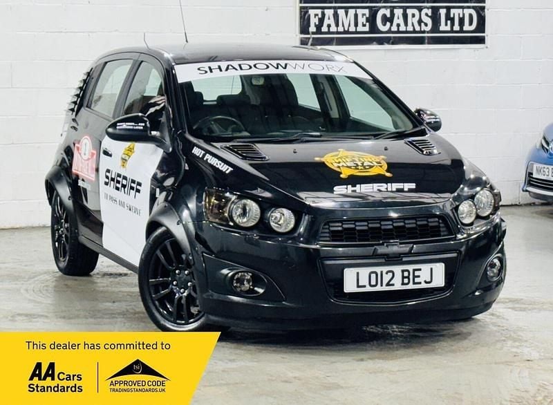 Black Used 2012 Chevrolet Aveo LTZ Hatchback | £2,500 (Fair price) - Image 1/3