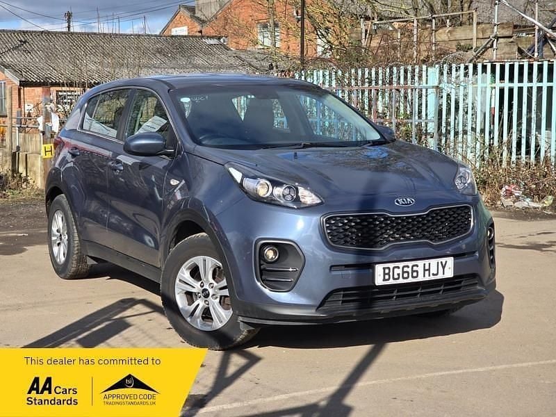 Blue Used 2016 Kia Sportage SUV | £6,490 (Fair price) - Image 1/4
