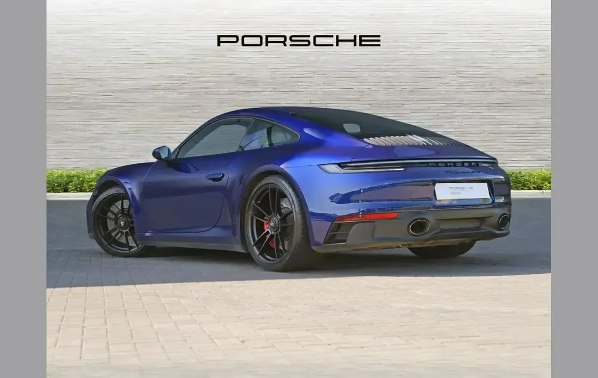 Used Porsche 911 472 HP (347 kW) 2022 Blue Coupe