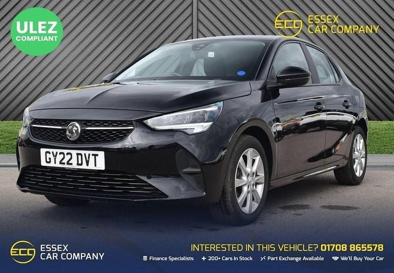 Black Used 2022 Vauxhall Corsa Edition Hatchback | £10,494 (Good price) - Image 1/4