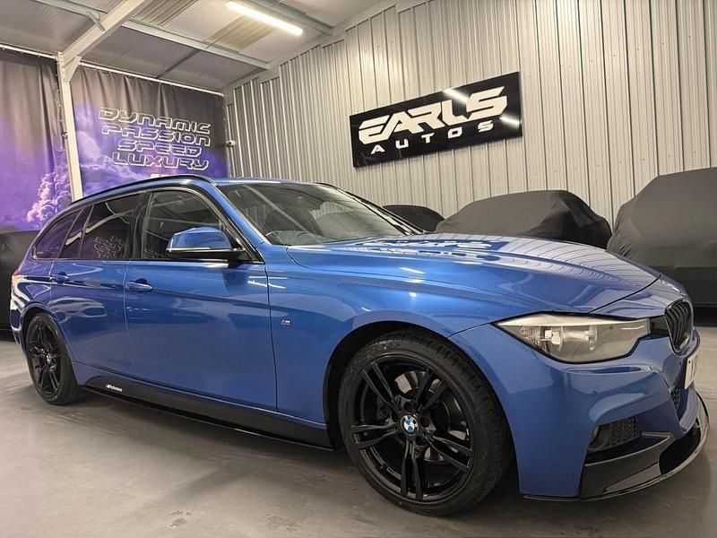 Blue Used 2015 BMW 330 M Sport Estate | £10,500 (Good price) - Image 1/4